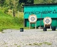 Bogenschießplatz mit 2 Zielscheiben