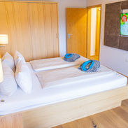 Doppelbett Hotelzimmer