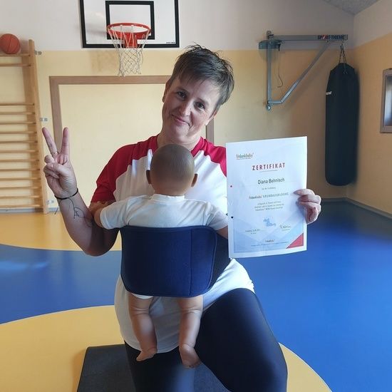 Fit Dank Baby Teilnehmer mit Zertifikat