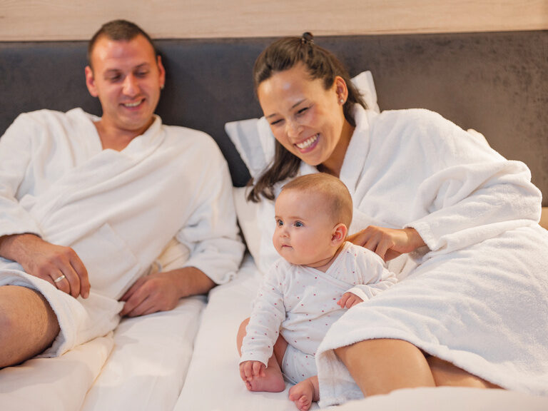 Wellness mit Baby im Bayerischen Wald