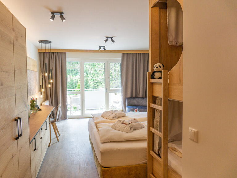 Blick ins Hotelzimmer