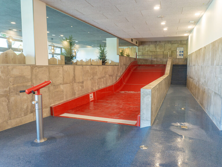 Neue Wellenrutsche im Landhaus zur Ohe